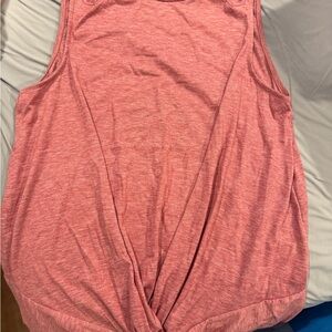 Women's Pink Sleeveless Top